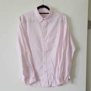 American Eagle - Pink Button Down - Athletic Fit